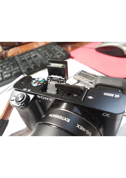 Sony A6000 Sıçrama Flaş Montajı (Plastik Aparattır!!!) 3D modelleri