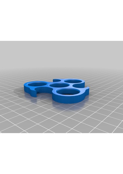 Sivri Fidget Spinner (Plastik Aparattır!!!) 3D