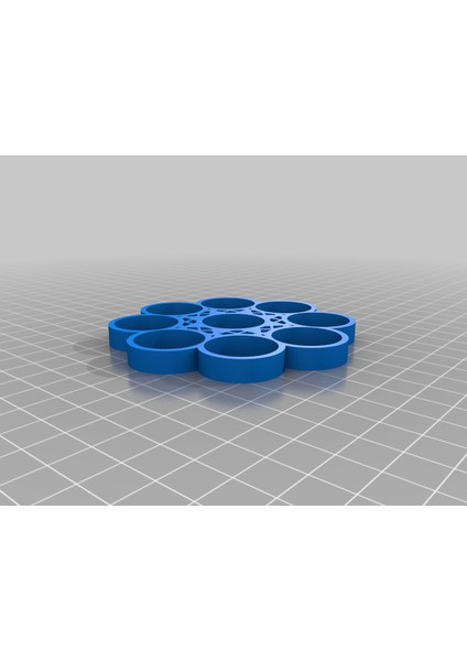 Fidget Spinner Honeycomb X9 (Plastik Aparattır!!!) 3D