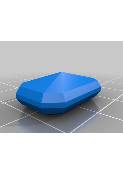 Zümrüt Değerli Taş (Plastik Aparattır!!!) 3D