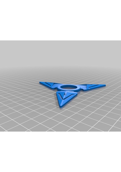 Genji Fidget Spinner (Plastik Aparattır!!!) 3D