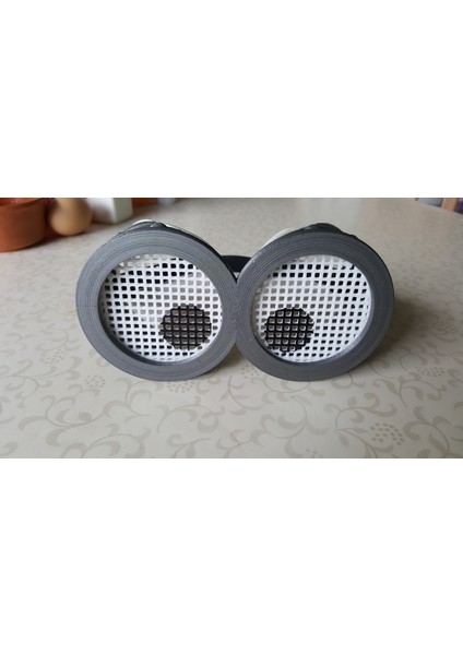 Minion Gözlükleri Için Izgaralı Lensler Geliştirildi (Plastik Aparattır!!!) 3D