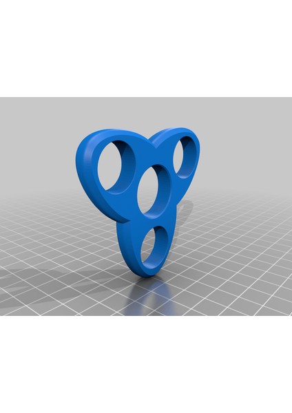 Penny Ağırlıkları ile Fidget Spinner (Plastik Aparattır!!!) 3D