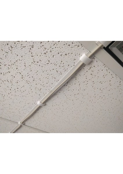 Asma / Drop Tavan Kablosu Klipsi (Plastik Aparattır!!!) 3D