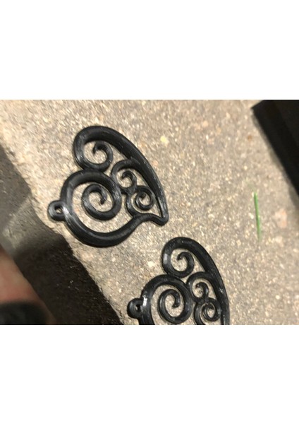 Spiral Dolu Kalp (Plastik Aparattır!!!) 3D