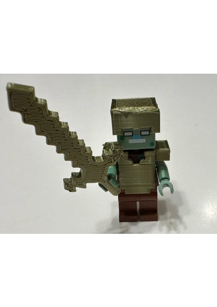 LEGO Minecraft™ Zırh + Kılıç (Plastik Aparattır!!!) 3D fiyatları