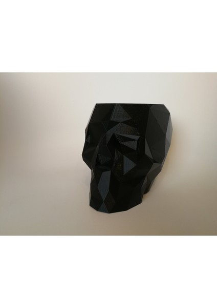 Kafatası Lowpoly Kalem Tutucu (Plastik Aparattır!!!) 3D fırsatları