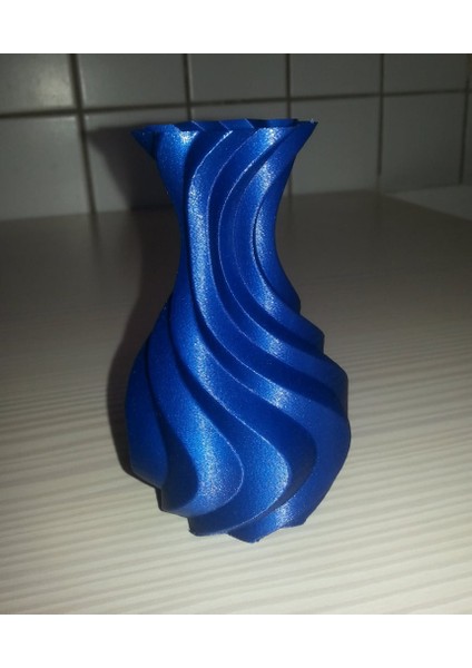 Dalgalı Spiral Vazo (Plastik Aparattır!!!) 3D modelleri