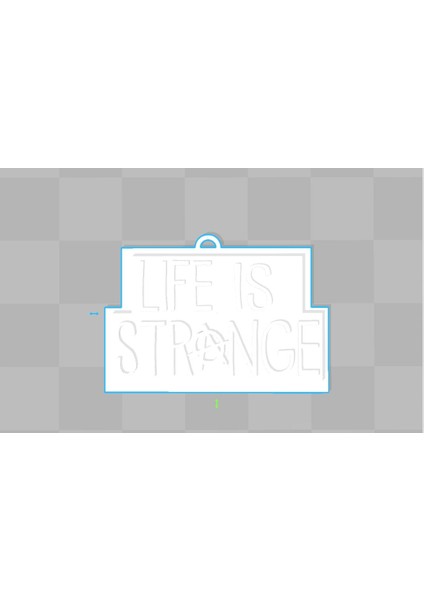 Hayat Garip: Fırtınadan Önce [anahtarlık] (Plastik Aparattır!!!) 3D