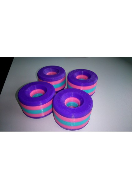 Longboard Tekerleği (Sadece Plastik Aparattır!!!) 3D