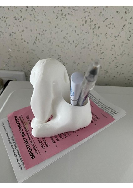 Tavşan Kalem Sahibi (Plastik Aparattır!!!) 3D fırsatları