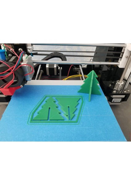 Noel Ağacı Kartı Süsü (Sadece Plastik Aparattır!!!) 3D