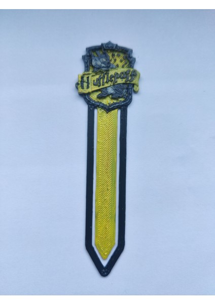 Hufflepuff Kitap Ayracı - Harry Potter (Plastik Aparattır!!!) 3D fırsatları