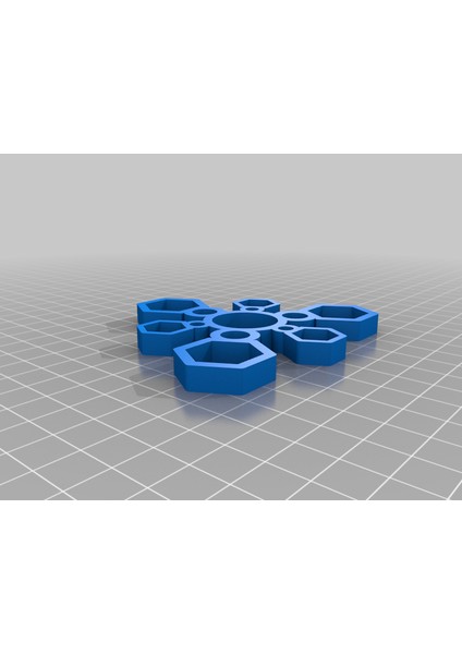 Fidget Nut Spinner - WINGNUT2K #4 (Plastik Aparattır!!!) 3D fiyatları