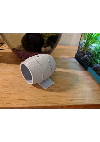 Varil Akvaryum Süsleme (Sadece Plastik Aparattır!!!) 3D