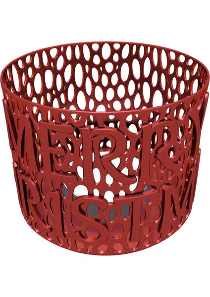 Voronoi Noel Reso Mumu (Sadece Plastik Aparattır!!!) 3D fiyatları