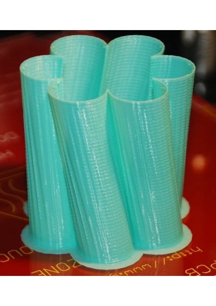 Daha Güçlü Spiral Vazo. (Sadece Plastik Aparattır!!!) 3D modelleri