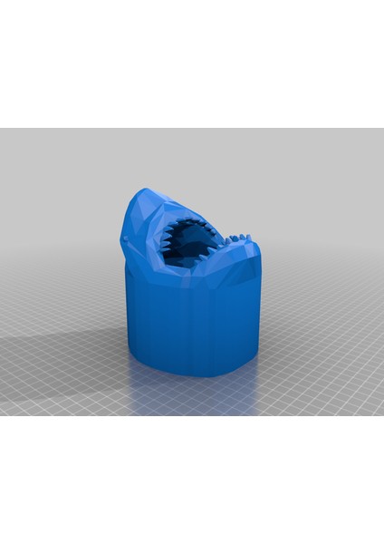 Köpekbalığı Kalem Kabını Kübikleştirin! (Plastik Aparattır!!!) 3D fiyatları