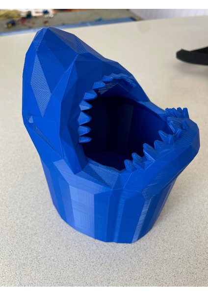 Köpekbalığı Kalem Kabını Kübikleştirin! (Plastik Aparattır!!!) 3D modelleri