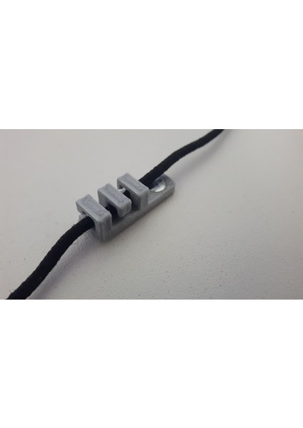 Kulaklık Kablosu Manyetik Tutucu (Plastik Aparattır!!!) 3D