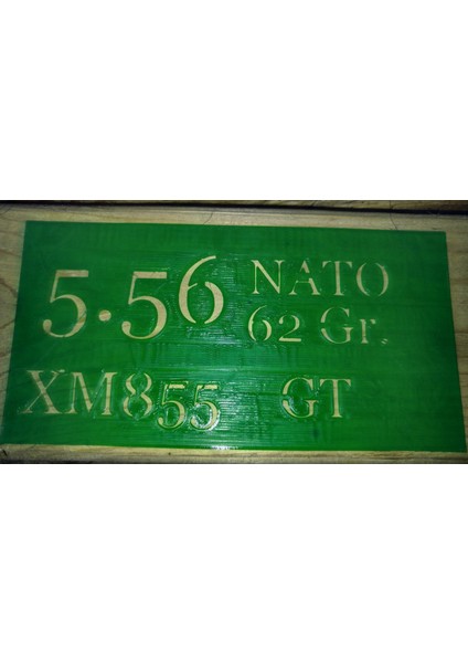 Şablon 5.56 Nato (Plastik Aparattır!!!) 3D modelleri