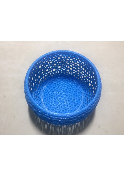 Kase Şeklindeki Örgü Sepet (Sadece Plastik Aparattır!!!) 3D fiyatları