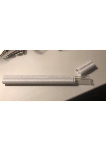 Yeniden Kullanılabilir Saman / Yemek Çubuğu Kılıfı (Sadece Plastik Aparattır!!!) 3D