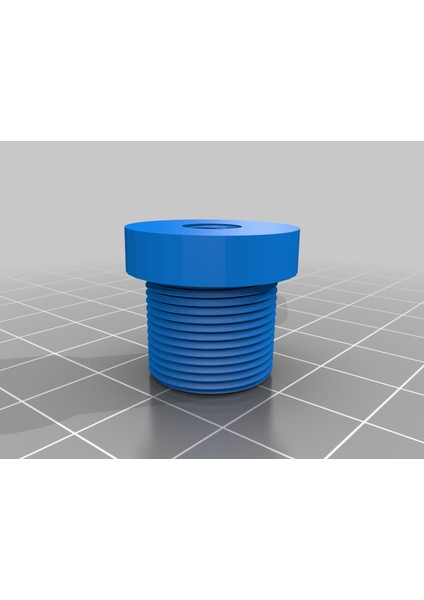 1/4 Ila 5/8 Mikrofon Tripod Adaptörü (Plastik Aparattır!!!) 3D