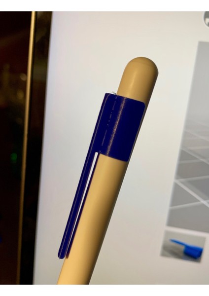 Apple Kalem Klipsi 2. Nesil (Plastik Aparattır!!!) 3D