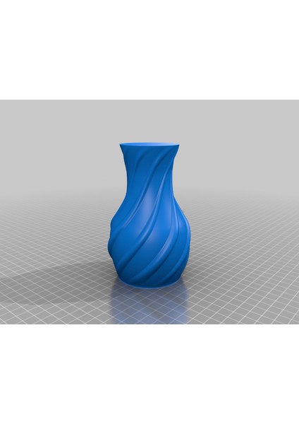 Basit Spiral Vazo (Plastik Aparattır!!!) 3D fiyatları