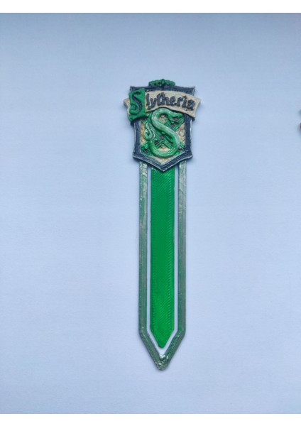 Slytherin Kitap Ayracı - Harry Potter (Plastik Aparattır!!!) 3D fırsatları