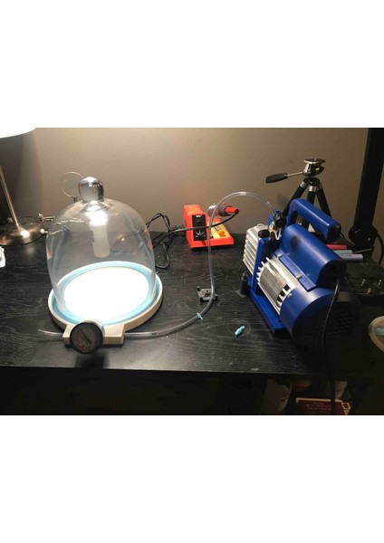 3D Yazdırılabilir Vakum/gaz Alma Odası Tabanı (Plastik Aparattır!!!) 3D fiyatları