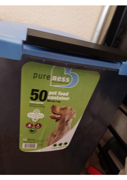 Pureness Evcil Hayvan/köpek Maması Kabı 50 Lbs - Geçmeli Kilit Mandalı (Sadece Plastik Aparattır!!!) 3D modelleri