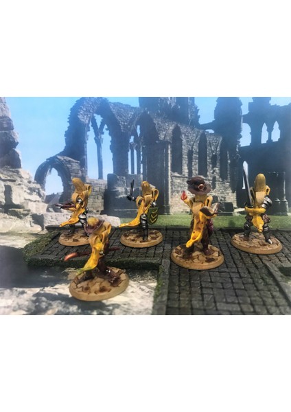 Frostgrave Banana Warband - Eşkıya (Plastik Aparattır!!!) 3D fırsatları