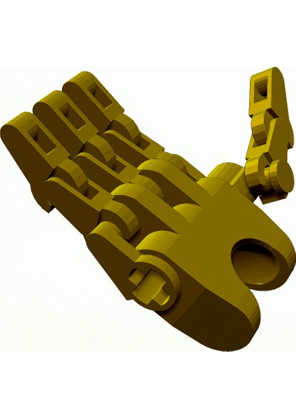 Onarılmış Bionicle Mafsallı Eller (Plastik Aparattır!!!) 3D
