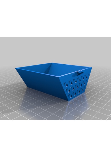 Hıve - Altıgen Çekmece Alt Yarısı (Sadece Plastik Aparattır!!!) 3D