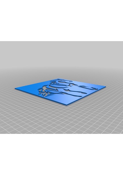 At Şablonu (Sadece Plastik Aparattır!!!) 3D fiyatları