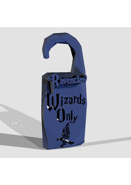 "yalnızca Büyücüler" Ravenclaw - Objoy Creation Tarafından (Plastik Aparattır!!!) 3D
