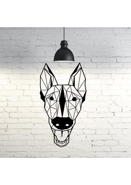 Trevor I Belçika Malinois Köpek Duvarı Heykeli 2d (Plastik Aparattır!!!) 3D