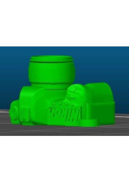 Yine Başka Bir Anahtarlık/ Keybunch- Nikon Dslr (Plastik Aparattır!!!) 3D