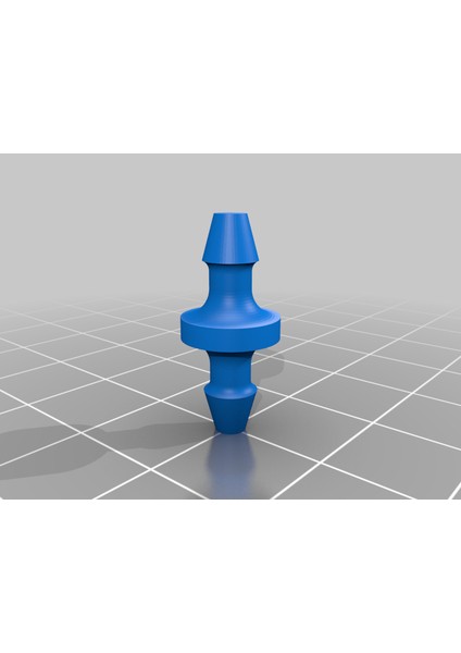 Tüp 6mm Eklem (Plastik Aparattır!!!) 3D