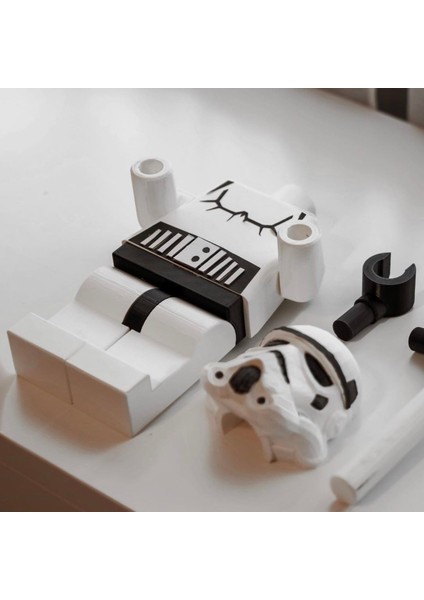 Stormtrooper LEGO Tuvalet Kağıdı Tutucusu (Plastik Aparattır!!!) 3D modelleri