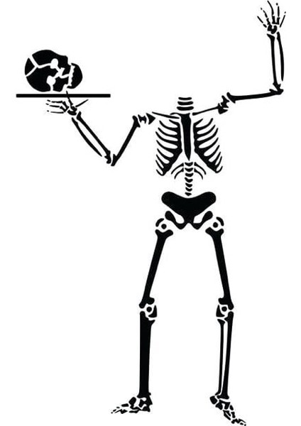 Iskelet Şablonu (Sadece Plastik Aparattır!!!) 3D