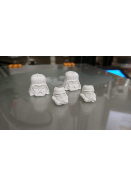 Stormtrooper Bisiklet Teli Boncuk (Plastik Aparattır!!!) 3D