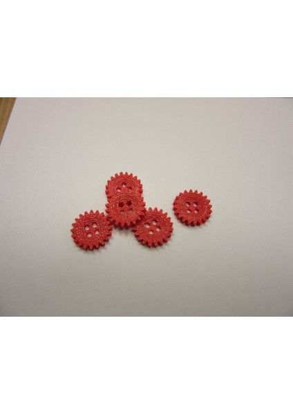Dişli Çark Düğmesi (Plastik Aparattır!!!) 3D