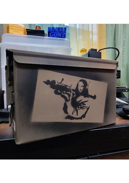 Mona Lisa Bazuka Kalıbı (Sadece Plastik Aparattır!!!) 3D modelleri