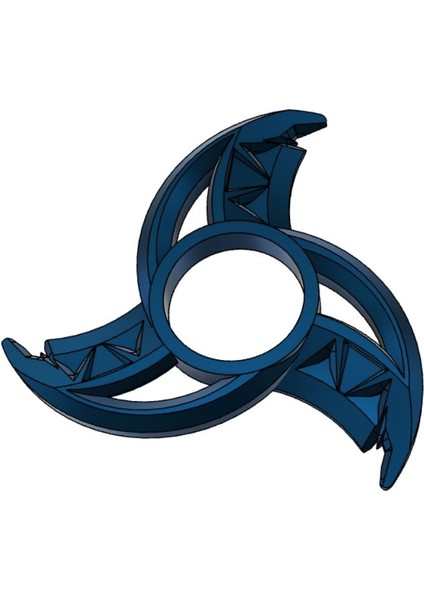 Fidget Spinner Blade (Plastik Aparattır!!!) 3D