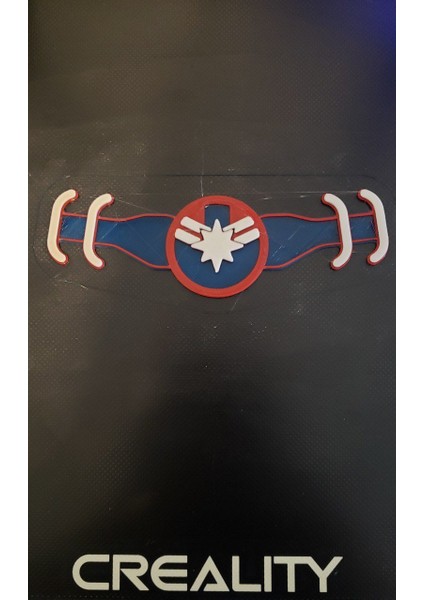 Kaptan Marvel Kulak Koruyucu Covid Cerrahi Maske Askısı (Plastik Aparattır!!!) 3D fırsatları