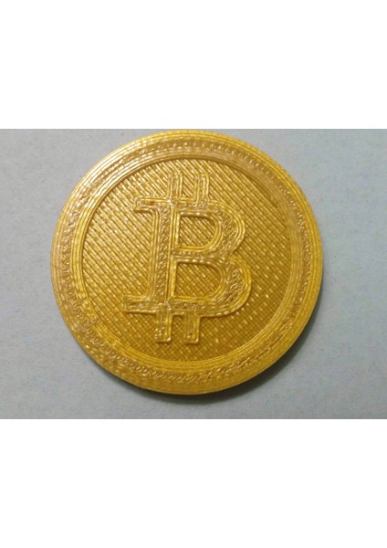 Bitcoin Poker Çipi (Plastik Aparattır!!!) 3D