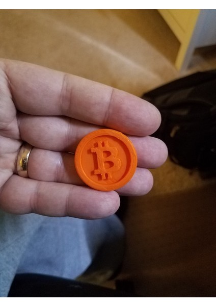 Bitcoin Poker Çipi (Plastik Aparattır!!!) 3D fırsatları